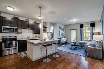Espresso cabinetry